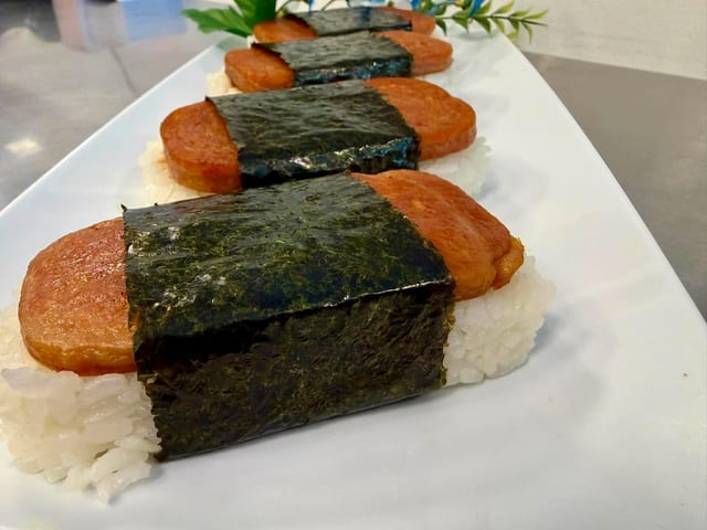 HAWAIAN MUSUBIS.