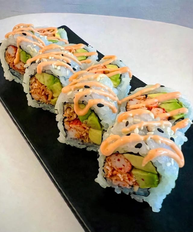 CAJUN CRAWFISH ROLL.