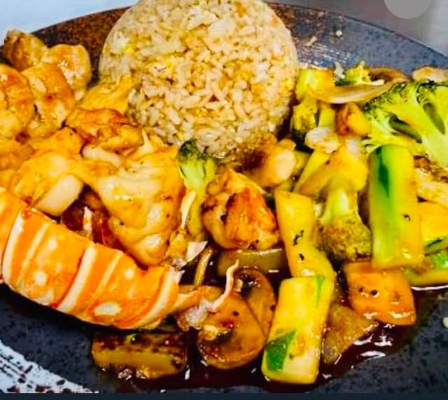 HIBACHI LOBSTER.