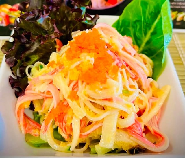 YUMMY KANI SALAD.