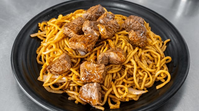 Steak Lo Mein.