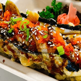 BBQ Eel Taco