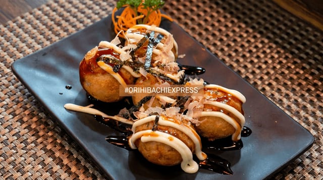 Takoyaki.