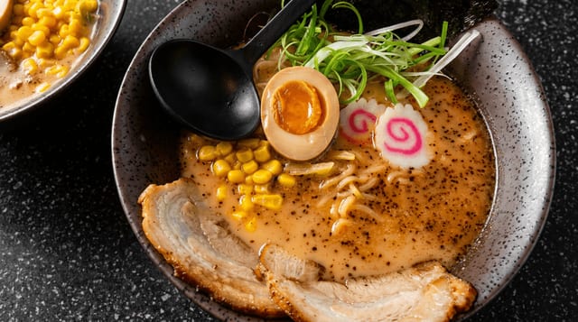 Black Garlic Ramen.