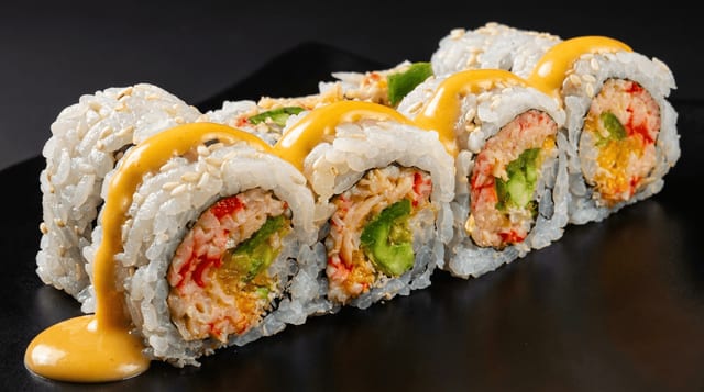 Spicy Crab Roll.
