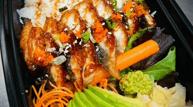 Eel Bowl.
