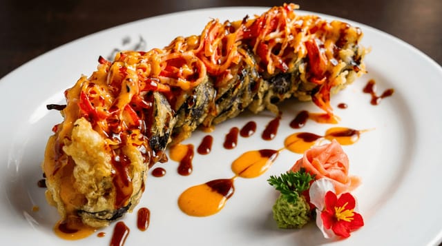 Crunchy Crab Roll.