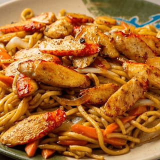Crab Meat Lo Mein
