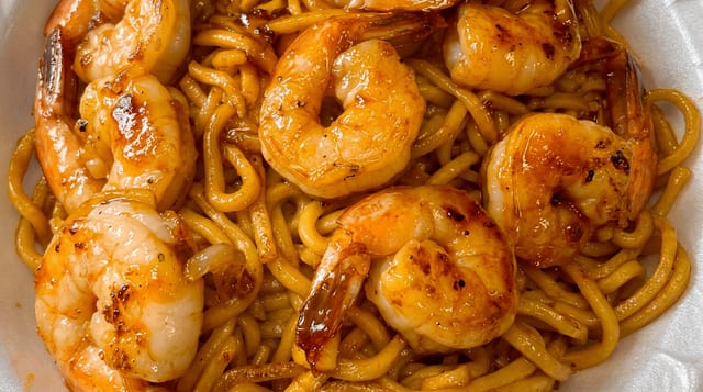 Shrimp Lo Mein.