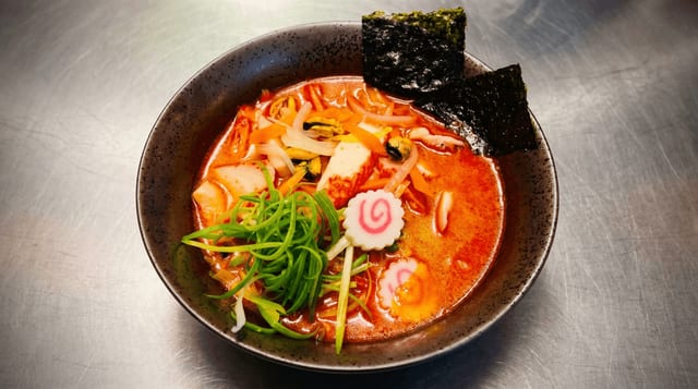 Spicy Seafood Ramen.