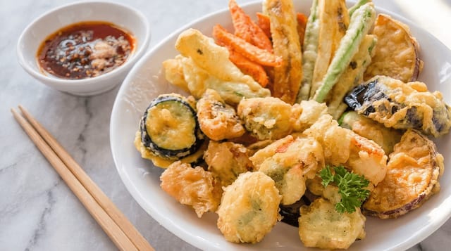 Vegetable Tempura.