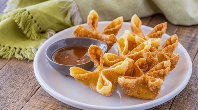 Crab Rangoon.