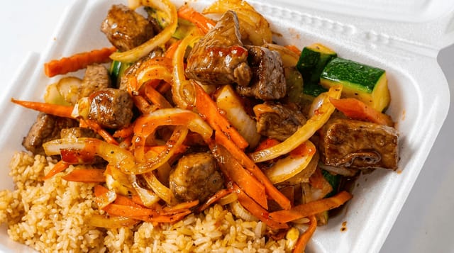 Sukiyaki Steak.