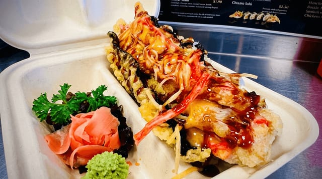 Crazy Crab Taco.